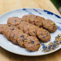Lychee Raspberry with Cornflower Cookies - Image 2