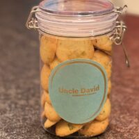 Uncle David Orange Sweet Basil & Walnut Butter Cookies - Image 3