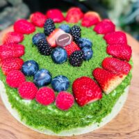 Spinach Cake with Mascarpone cream - Image 3