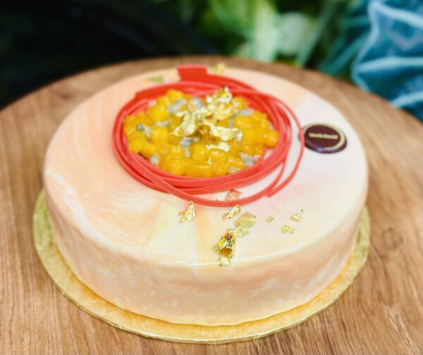 Exotic Entremets- Coconut, Mango & Passion Fruits
