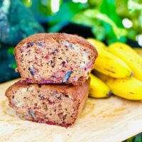 Banana Cake with Walnut and Valrhona Caramelia Chocolate (Premium) - Image 2
