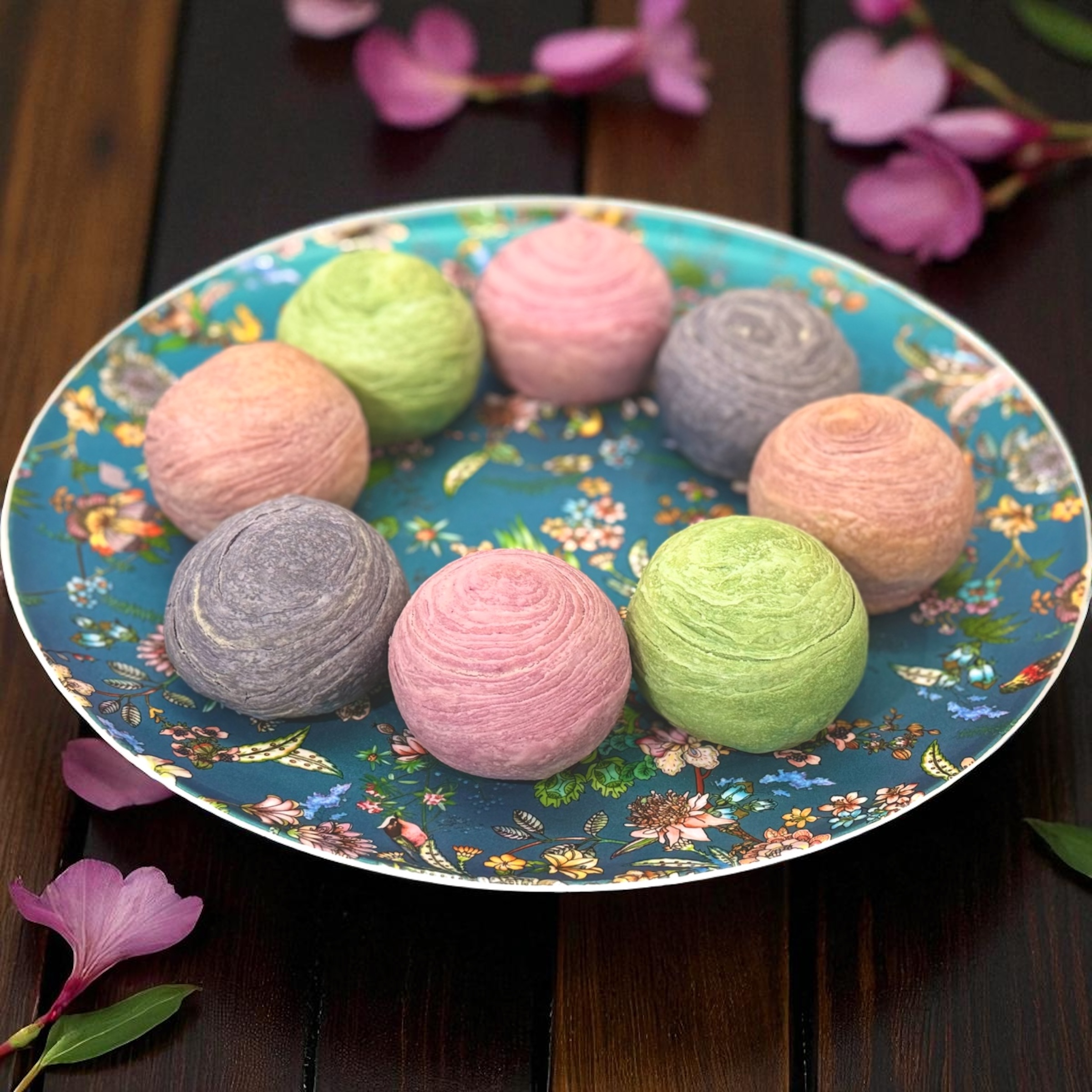 UD TeoChew MoonCake (Chinese Pastry-Bake Version).  All Natural Colored - Image 2